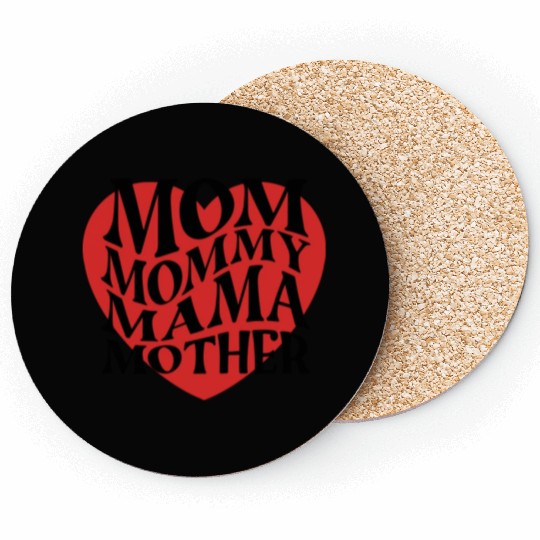 i love mama Coasters