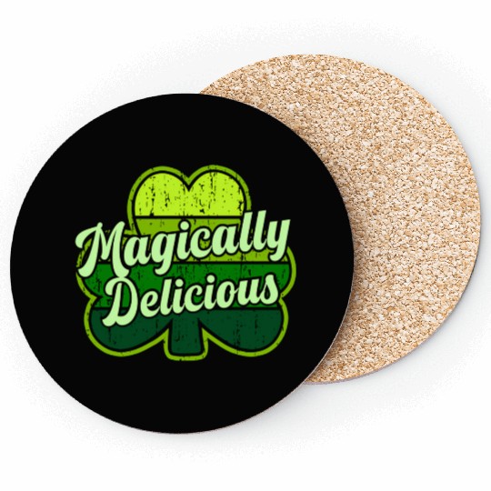 St Patric Day 2021 Magically Delicious Luck Coasters