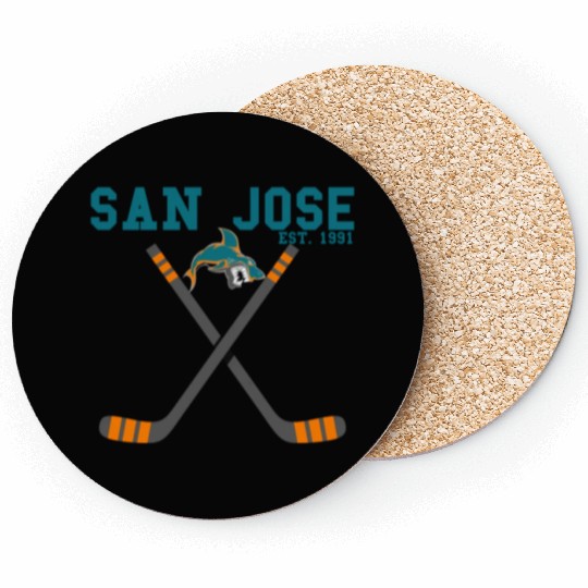 San Jose Sports Team Est 1991 Novelty Athletic Coasters