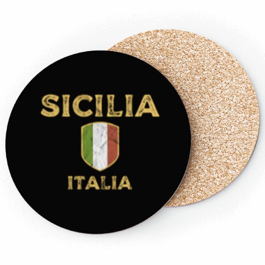 Sicilia Italia - Sicily Italy Coasters