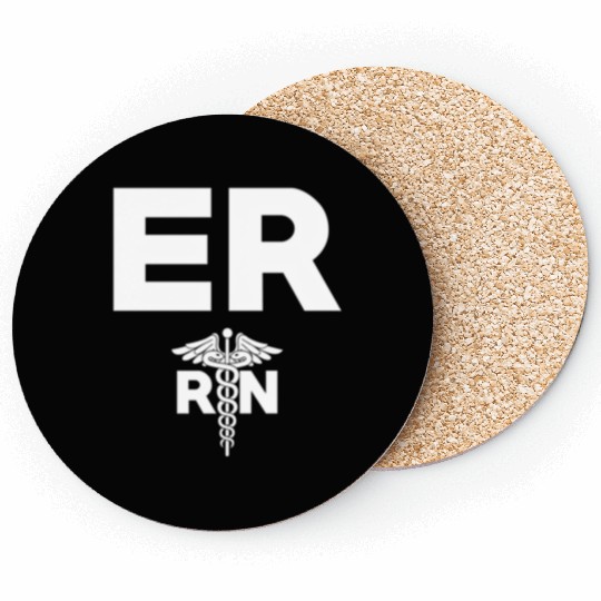 Emergency Room Registered Nurse Hotal Rn Staff Coasters
