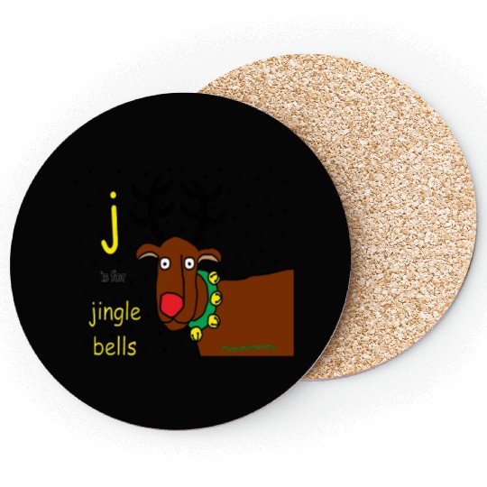 j is for jingle bells Coasters