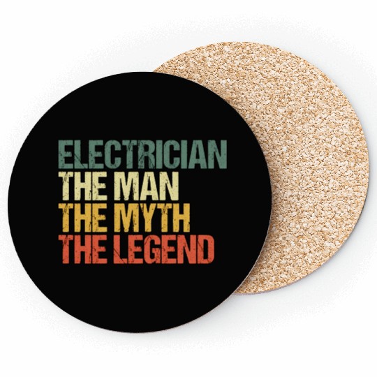 Electrician Journeyman Electrical Engineer Coasters