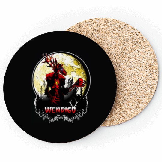 Wendigo New Monster inwalker Cryptid Evil Coasters