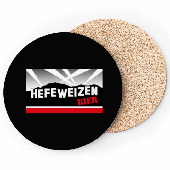 Beer T ShirtHefeweizen Hollywood Video Coasters