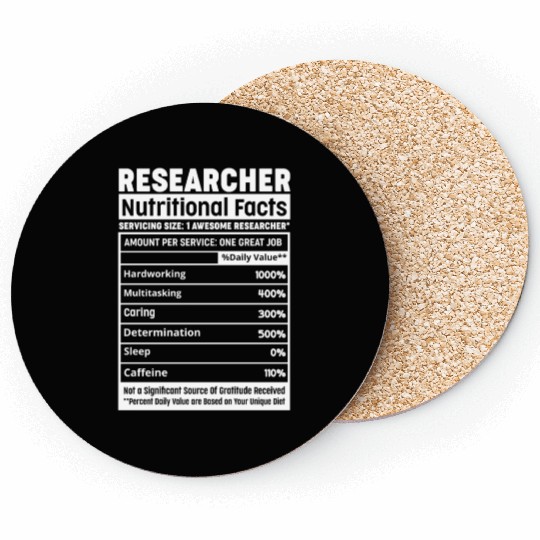 Research Team Professional Researcher Nutritional Coasters