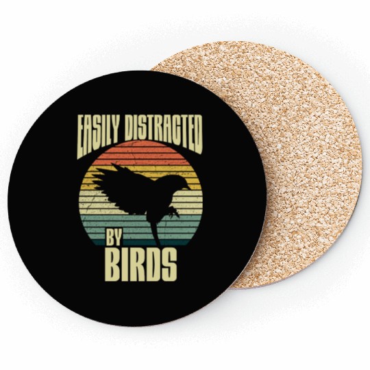 Birding Quote For A Bird Watching Nerd Coasters