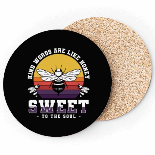 Beekeeper Apiary World Savior Coasters