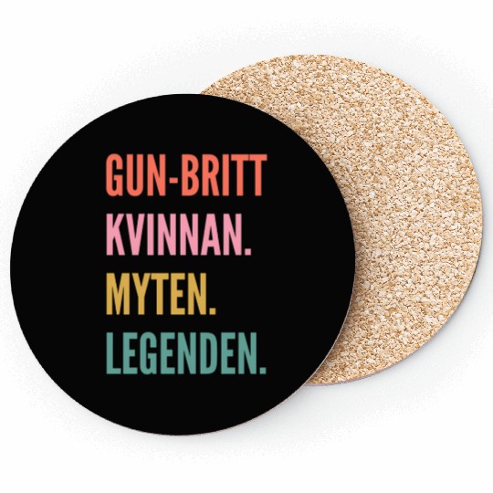 Swedish First Name Coasters