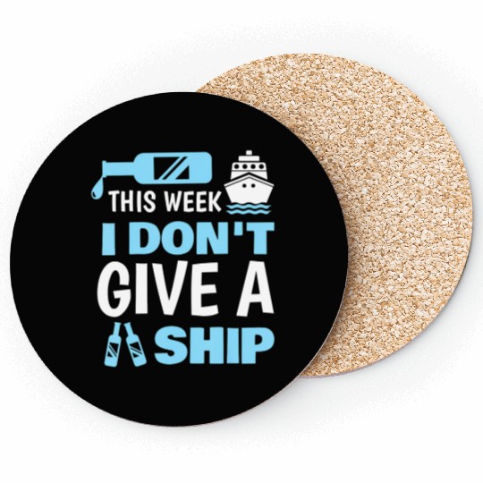 Cool Cruise Art Cruise Vacation Cruise Ship Coasters