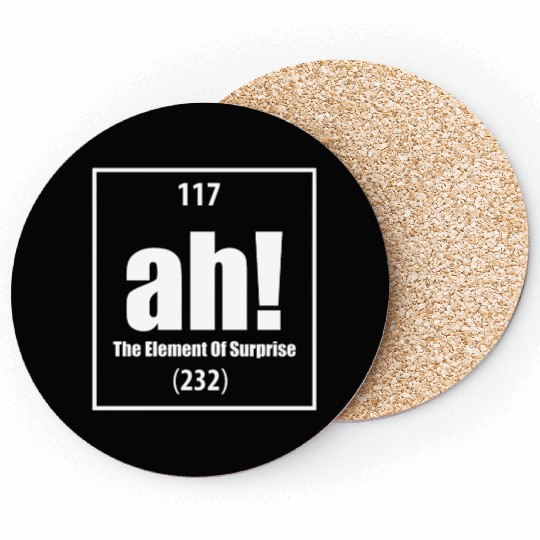 AH The Element of Surprise Coasters