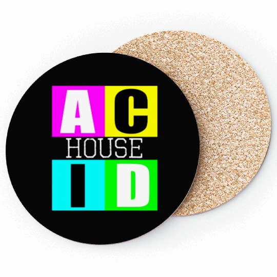 Acid house music Coasters