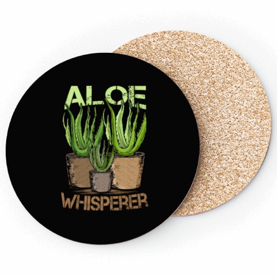 Aloe Vera Plant Lover Women Gardening Gift Plants Coasters