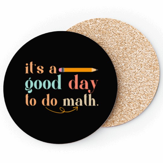 It'S A Day To Do Math Formula Geek Equation Study Coasters