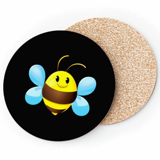cute Bee Coasters