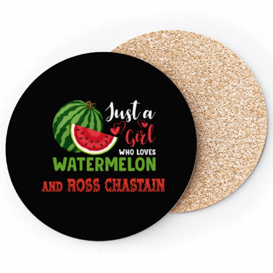 Just A Who Loves Watermelon And Ross Chastain Coasters