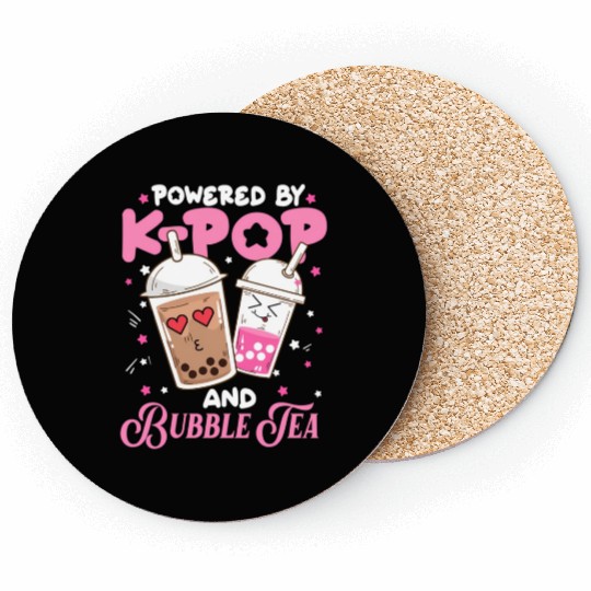 Boba Tea aii Anime Powered By Kpop And Bubble Coasters