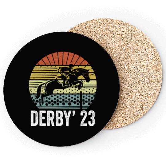 Kentucky Racing 2023 Derby Horse Racing Coasters