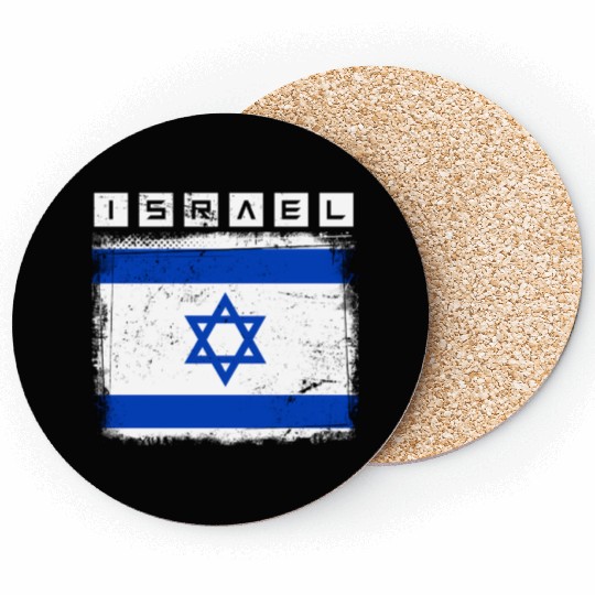Israel Flag Star Of David Israel Coasters
