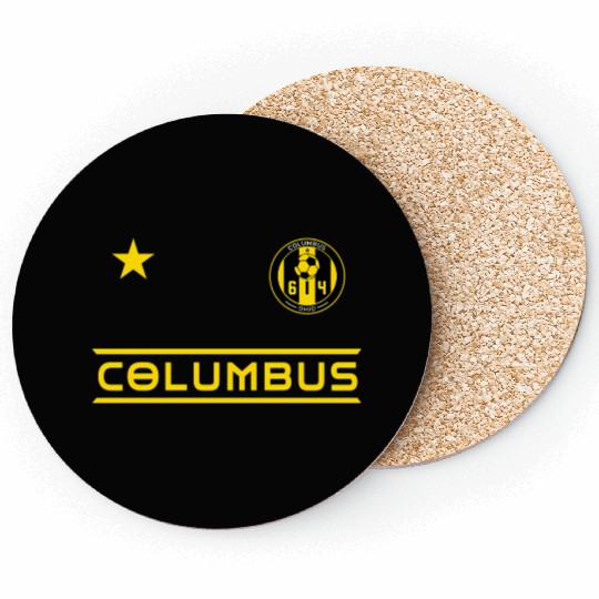 Columbus Ohio 614 Starer Coasters