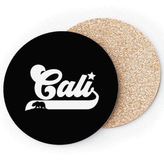 Cali California Bear Usa State Beauty Coasters