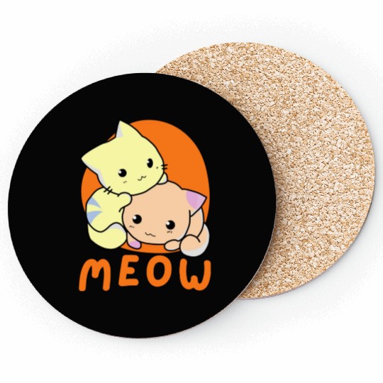 Meow Coasters