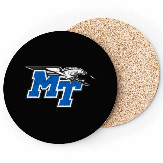 Middle Tennessee State e Raiders Distressed Coasters