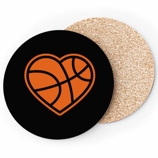 I love Basketball Players Coasters