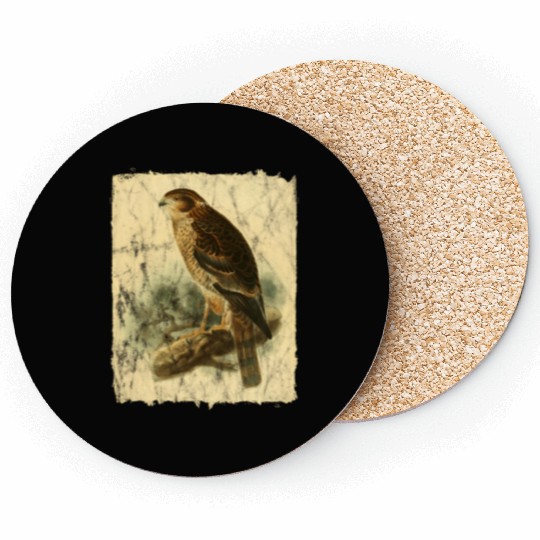 Bird Facon Hawk Coasters