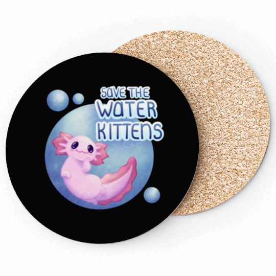 Save the Water Kittens Coasters