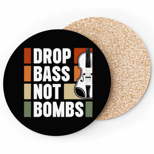 Musician Headphones Songs Dancing Coasters