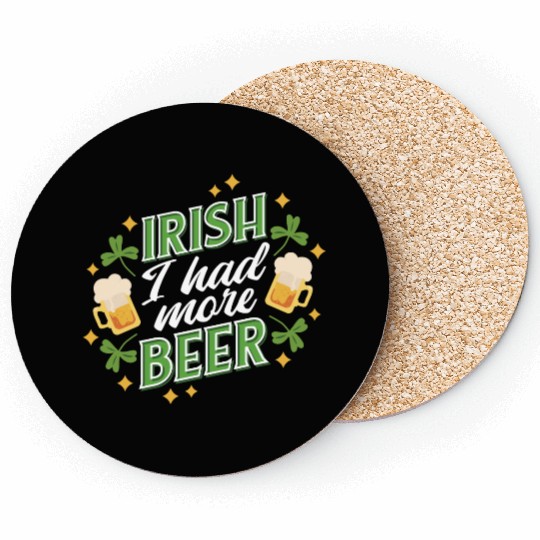 St patricks beer irish Coasters
