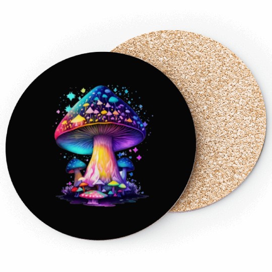 Mystical Fungi Coasters