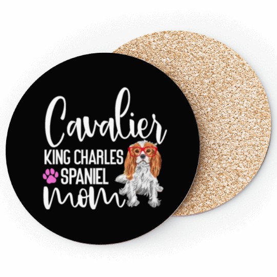 Cavalier King Charles Spaniel Mom Coasters