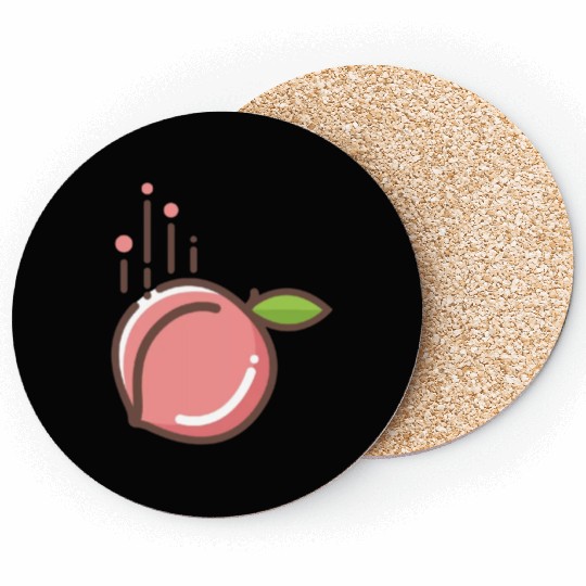 Fresh fruit lovers design Coasters