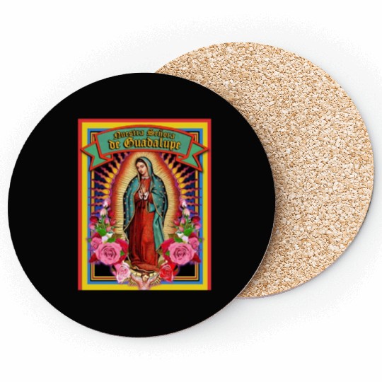 Our Lady Of Guadalupe Virgin Mary Coasters