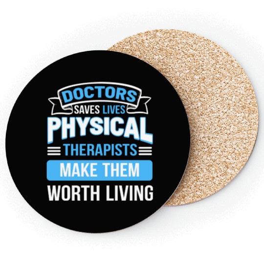 Kinesiologist Physical Therapist Sport Science Coasters