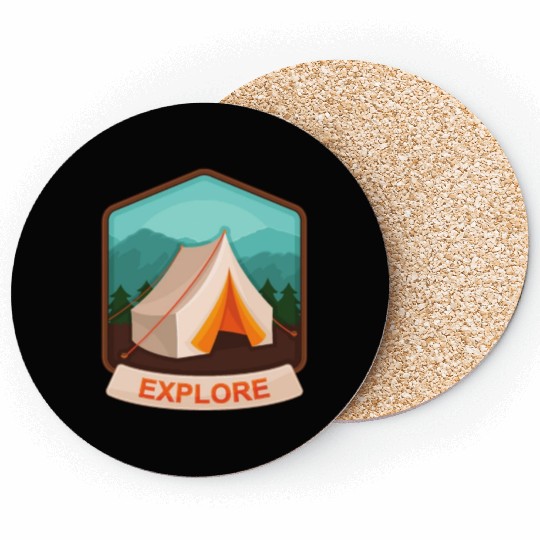 Gone Camping Coasters