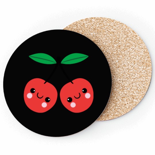 Cherry Friends Coasters