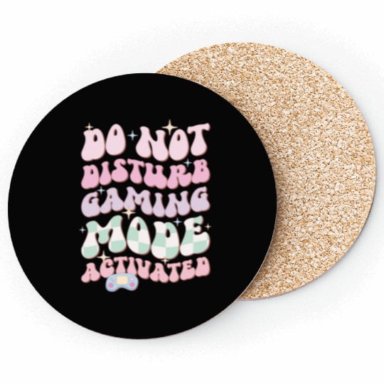 Do Not Disturb Gaming Mode Activated Coasters