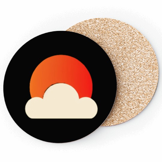 CLOUD AND SUN Coasters