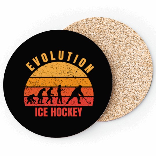Evolution ice hockey Coasters