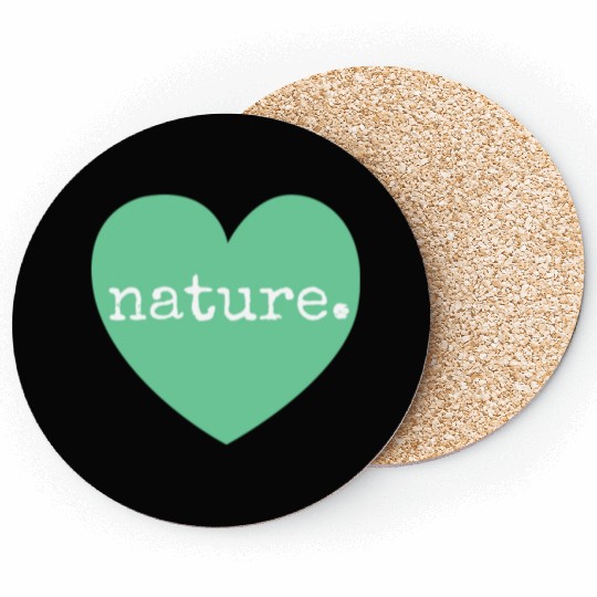 love nature heart Coasters