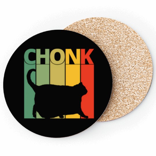 Cat Meme Chonk Dank Meme Chonk Coasters