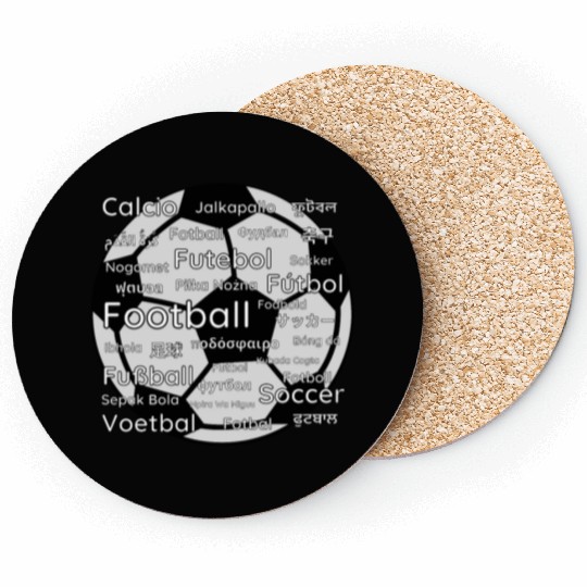 I Love Football Coasters