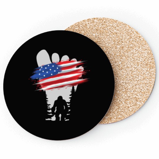 Bigfoot 4th July b Coasters