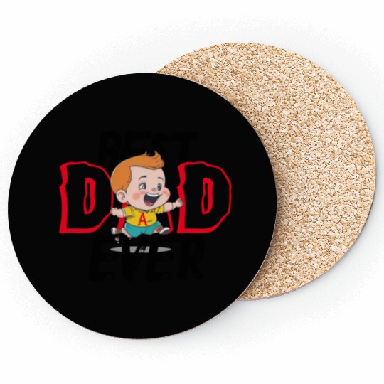 Best dad ever Coasters
