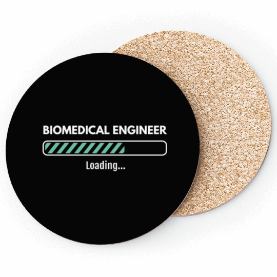 Biomedical Engineer Loading Studying Biomedical En Coasters