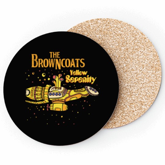 The Yellow Serenity Coasters