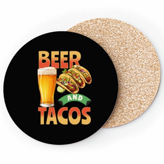 Beer and Tacos Coasters